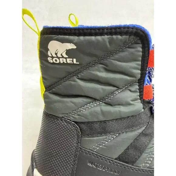 Sorel Whitney 2 Short Lace Waterproof, Unisex Children's Winter Boots Sz 6 - Picture 5 of 9